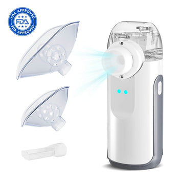 FDA  Approved Compact Portbale Nebulizer 132B| White